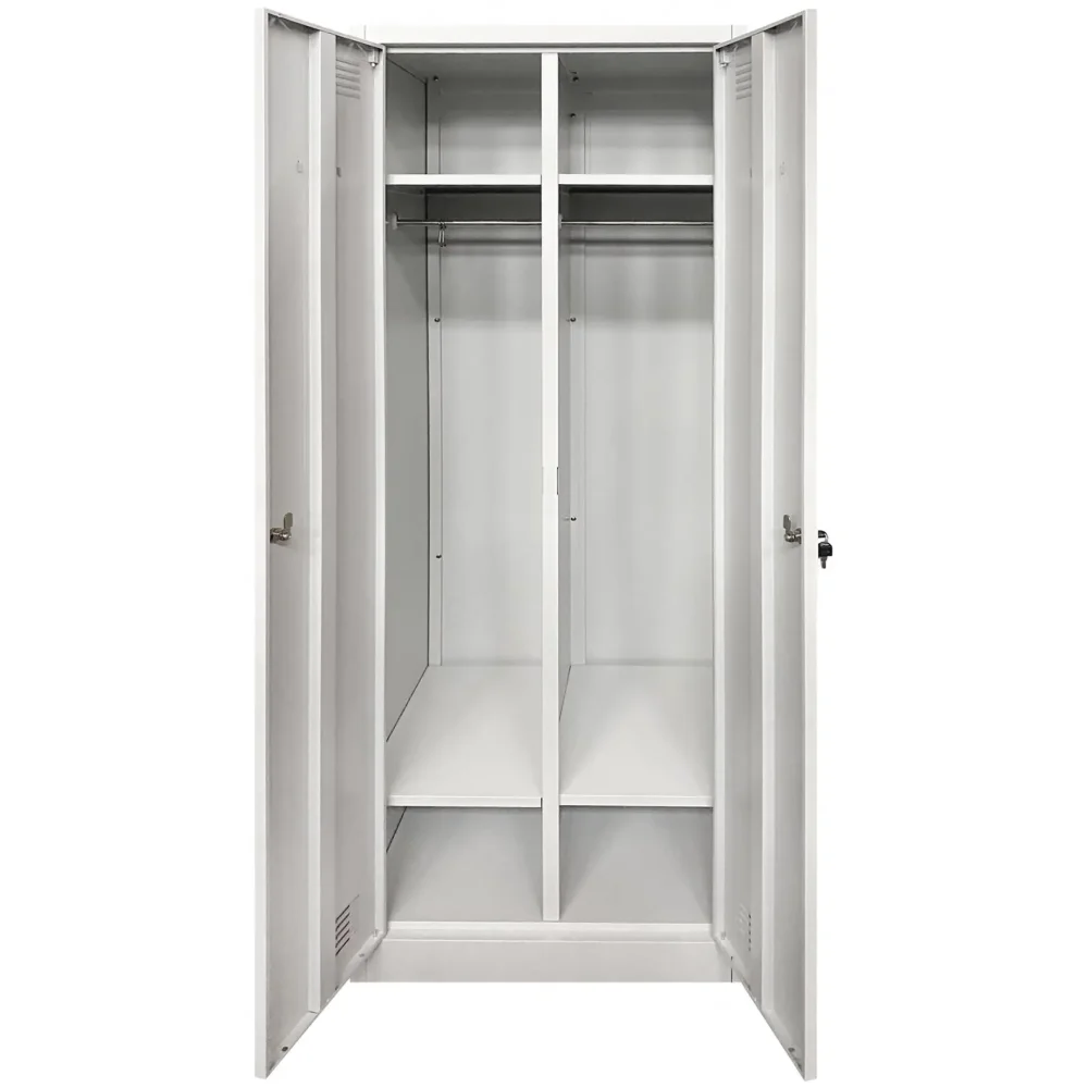 Шкаф металлический для одежды 2L-B1A-800