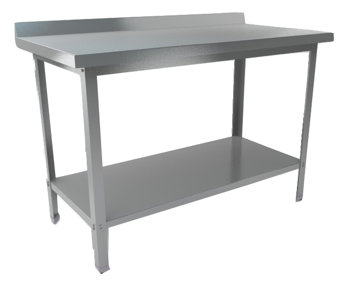 Стол разделочный  с бортом с полкой СПБ (пс) -8-6