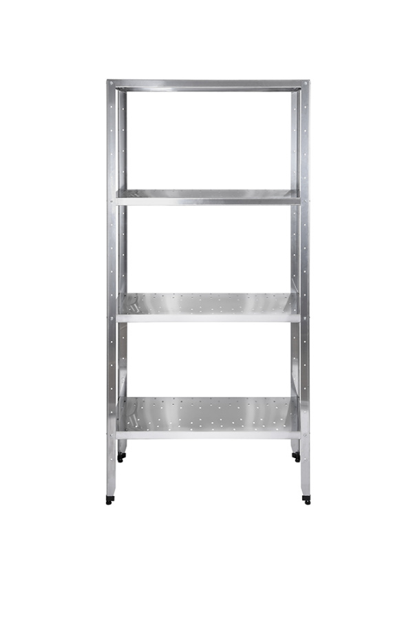 Стеллаж кухонный с перфорированными полками Luxstahl СРП-1800*700*400