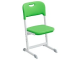 Стул школьный ученический 5-7 г/р "Нова" PL регулируемый (зеленый, м/к белый)