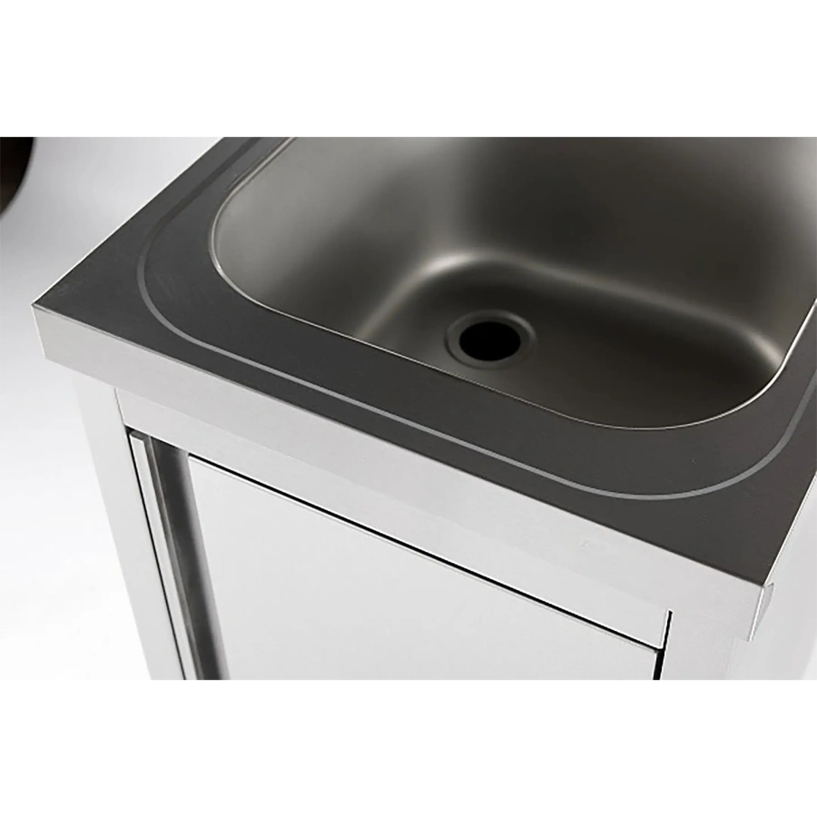 Ванна моечная односекционная цельнотянутая с бортом закрытая ВМЦЗ-1/6/6-Б