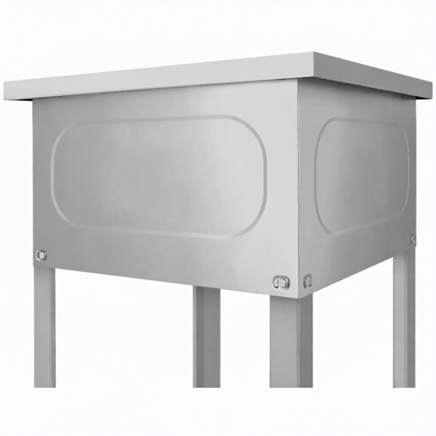 Ванна моечная ВМСн 1210 (860х1210х630)  1 м/о 350х1110х530 (ножка угловая)