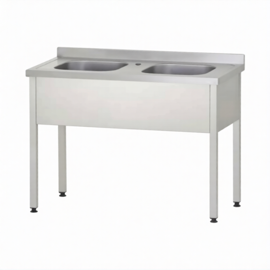 Ванна ВМЦн 860х1200х700  2 м/о 500, борт, отв. смесит, экран (ножка угловая)