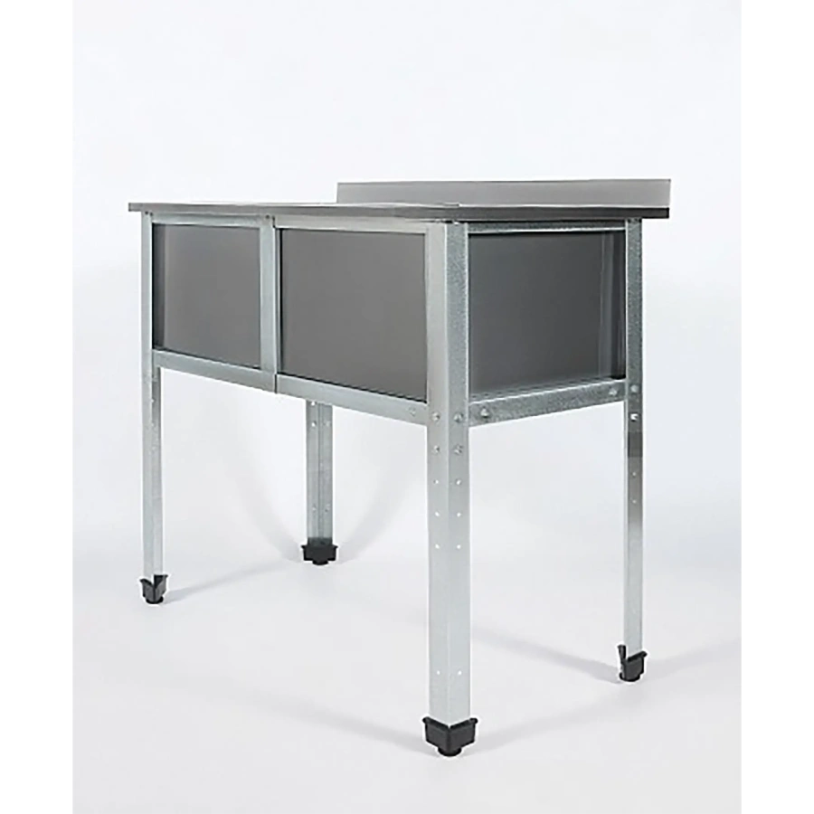 Ванна моечная двухсекционная с бортом ВМС-2/6-Б-ЭК