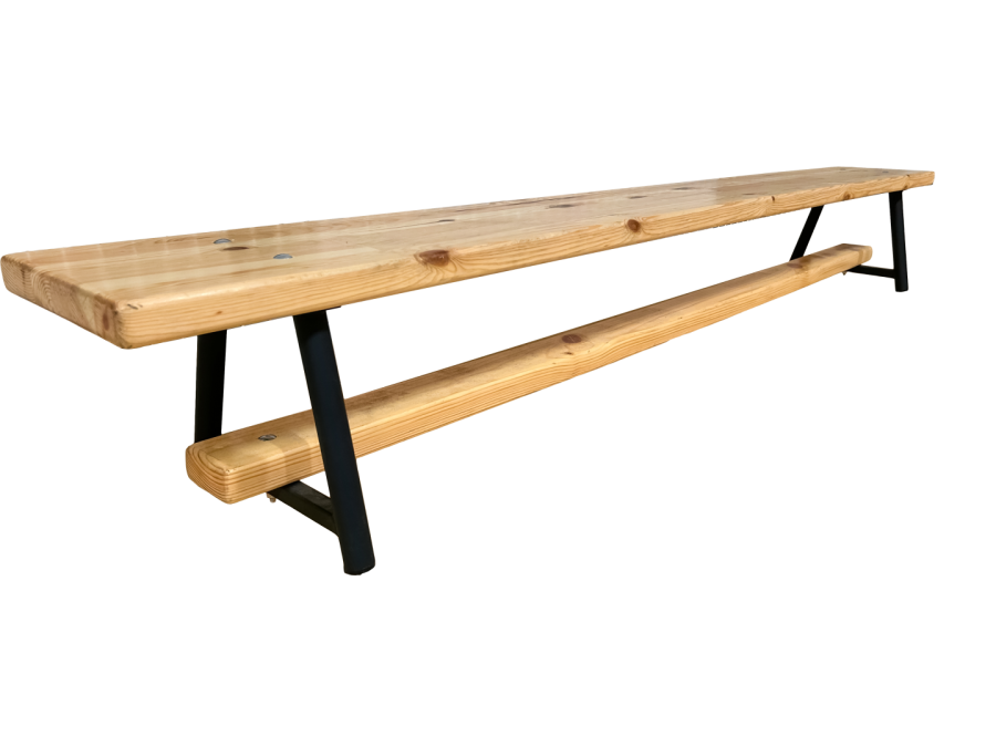 Скамейка гимнастическая "Стандарт" 2500х240х280мм СТП-65