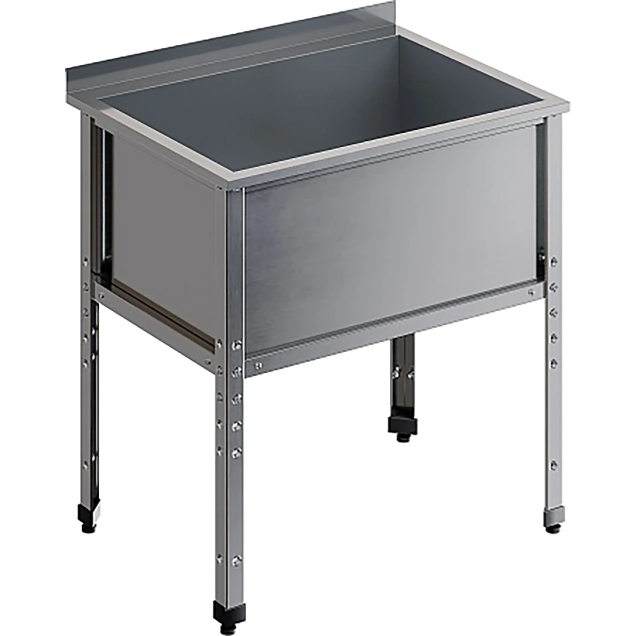 Ванна котломоечная с бортом ВМСК-1/10/5-Б-ЭЦ