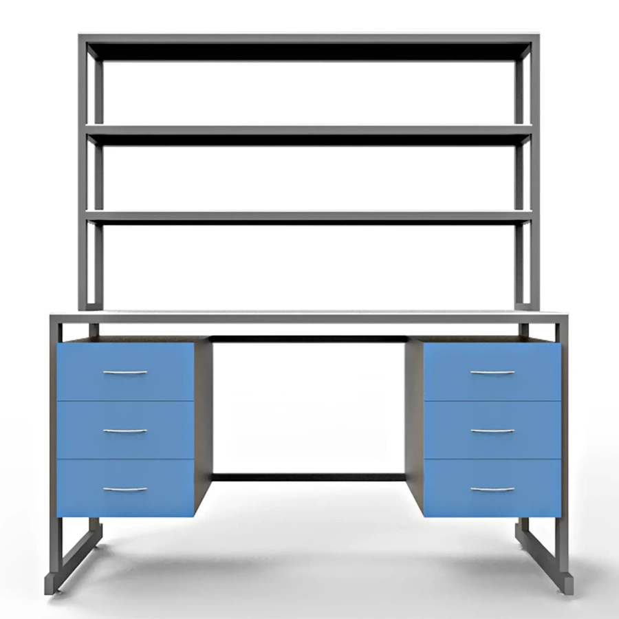 Стол лабораторный с керамикой СЛк 21.018 (белый)