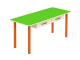 Стол детский 2-местный с ящиками "цветной" 2 г/р