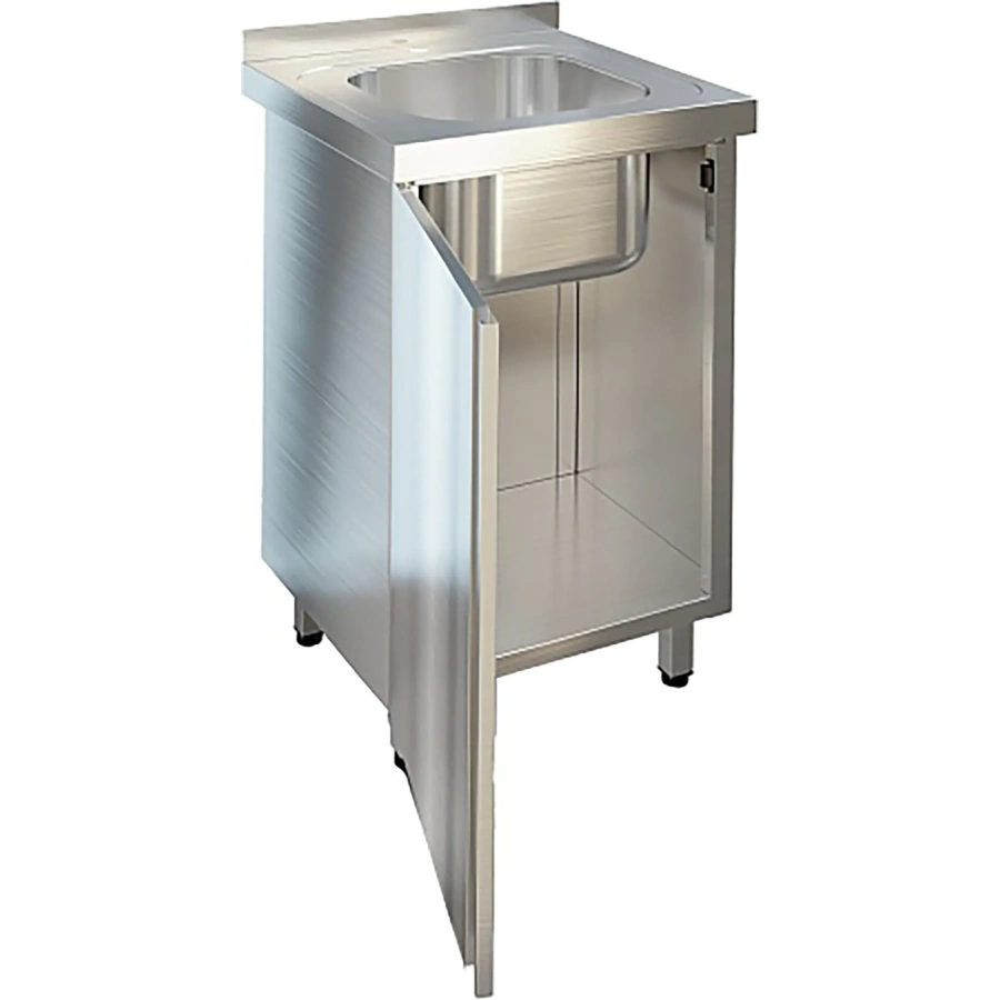 Ванна моечная цельнотянутая одинарная закрытая ВМЦЗ-1/5/7-Б