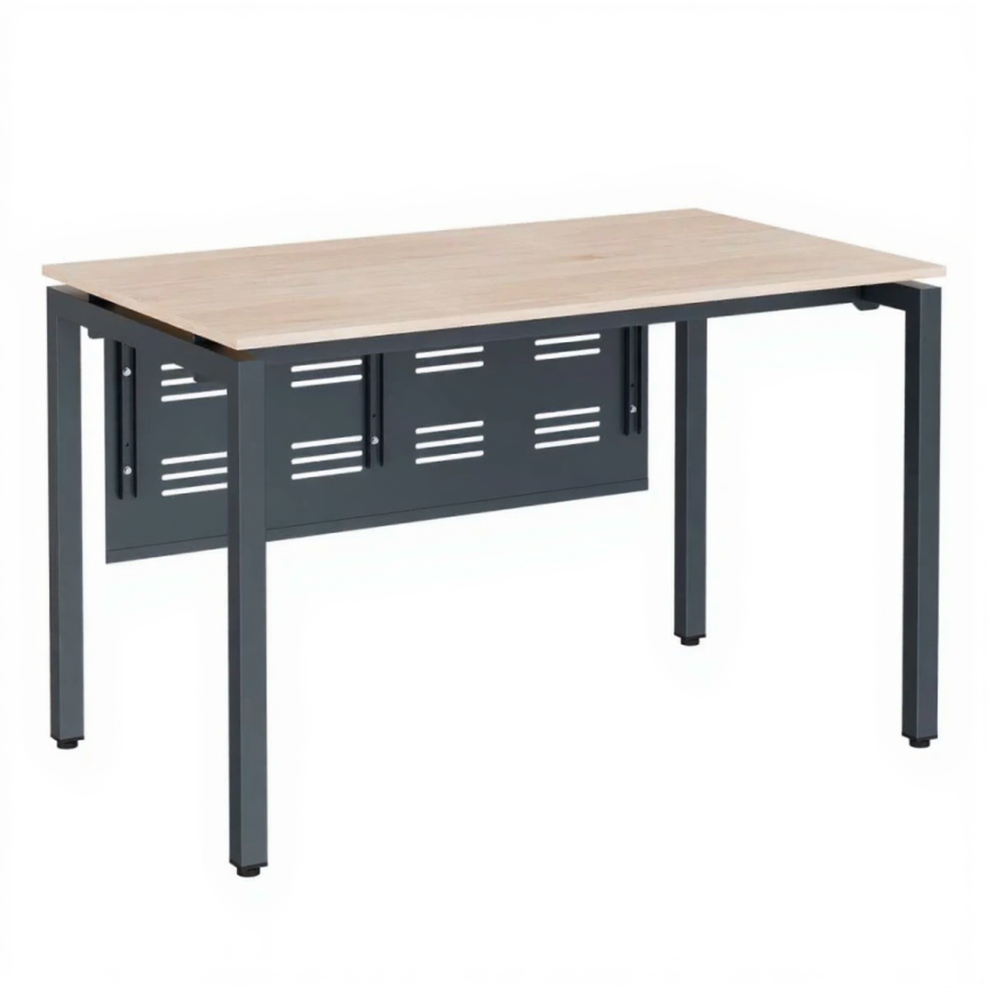 Офисный стол «СМАРТ» подстолье «П» профиль 40x40 столешница 16 мм /перфорированный экран