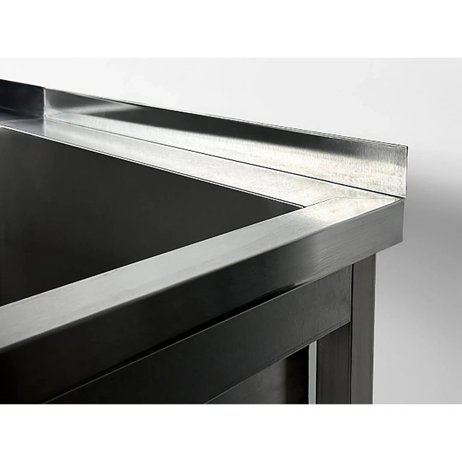 Ванна моечная трехсекционная с бортом ВМС-3/4-Б-ЭН